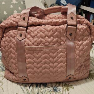 Pink carryon bag